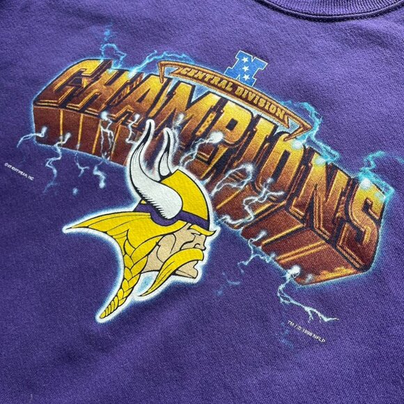 NFL Men's Purple Sweatshirt - Picture 3 of 3